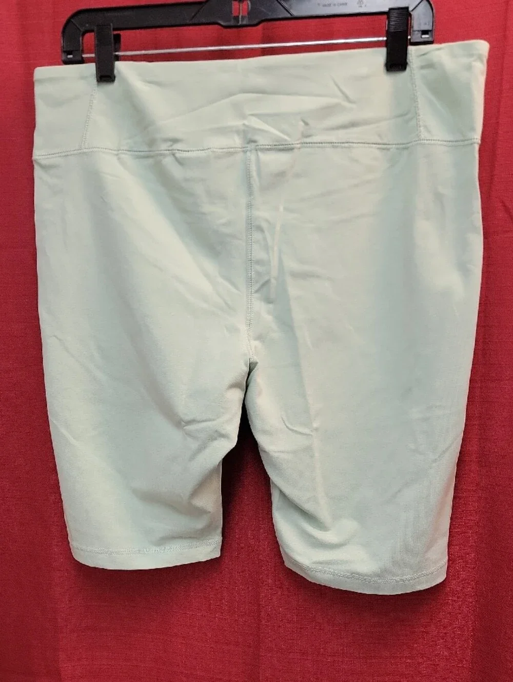 Reebok Mint Green High-Rise Bike Shorts